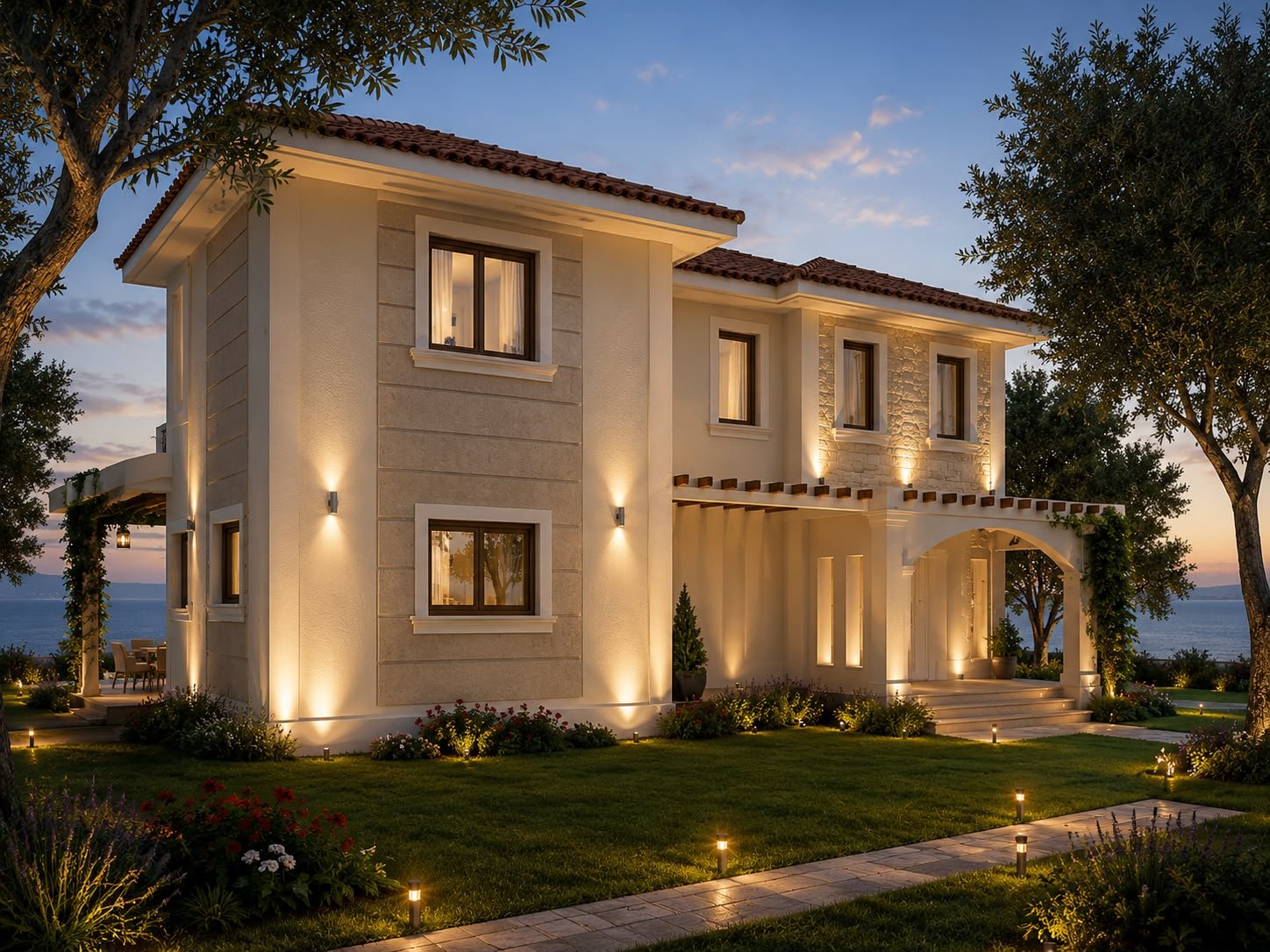 Golden Life Katar Dubai Villa proje görseli 2